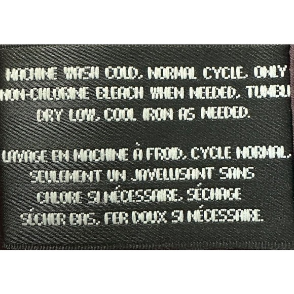 Via Spiga Zig-Zag Quilted Puffer Jacket Burgundy Full Zip Coat Zipper Pockets S - Picture 6 of 11